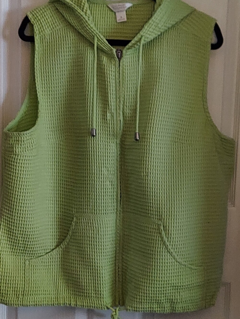 C J Banks Waffle Hooded Vest